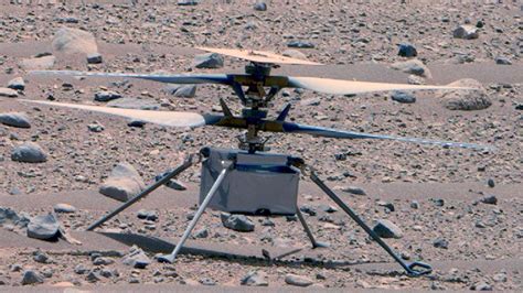 Ingenuity helicopter phones home from Mars after 63-day silence